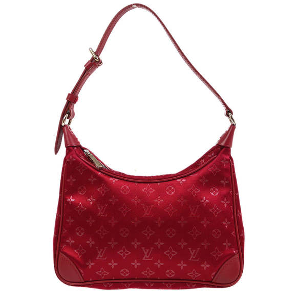 LOUIS VUITTON★ 2002 LITTLE BOULOGNE MONOGRAM SATIN M92351 64463 - Picture 1 of 10
